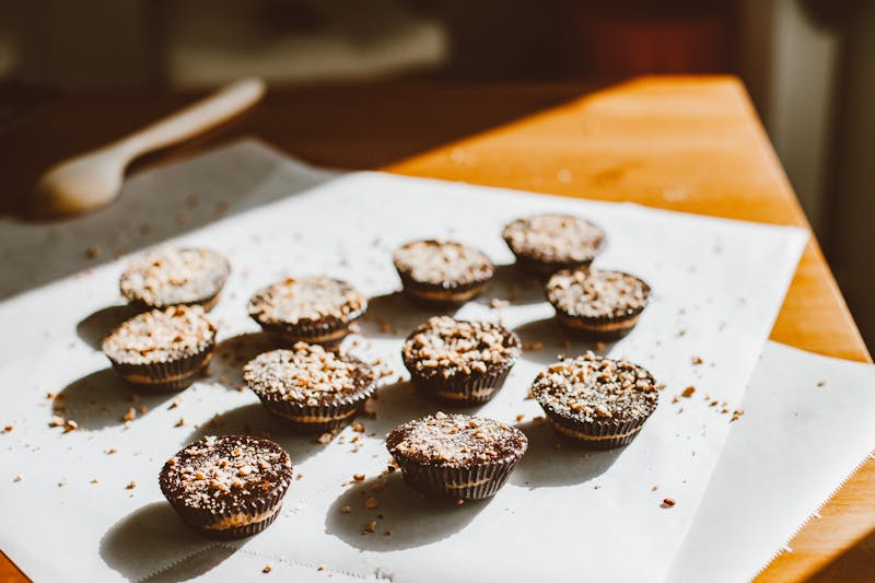 Cinnamon sugar churro bites with chocolate dipping sauce